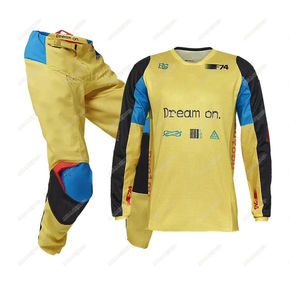Mountain Biking Races - Combo Outfit Motocross Mountain Gear Set
