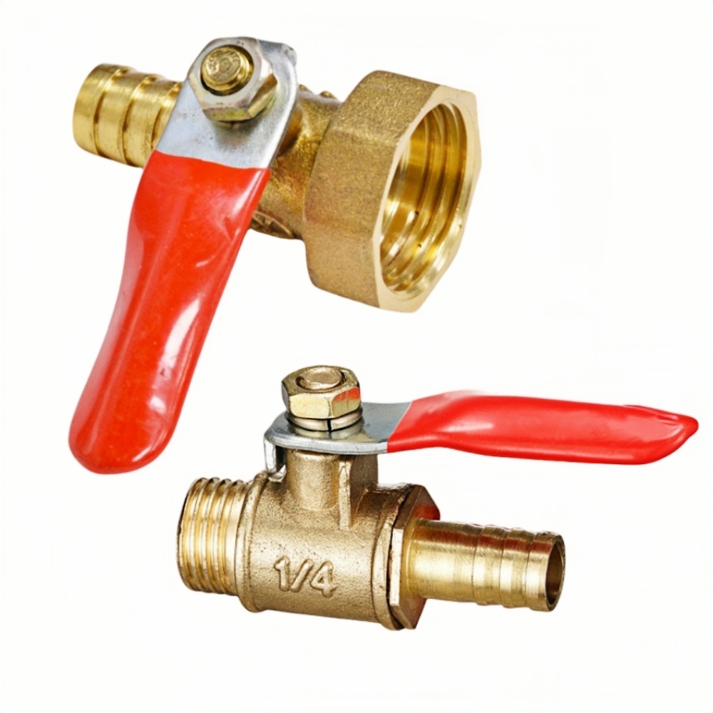 Spoke Nipple Brass - Brass Barbed Ball Valve Connector Controller