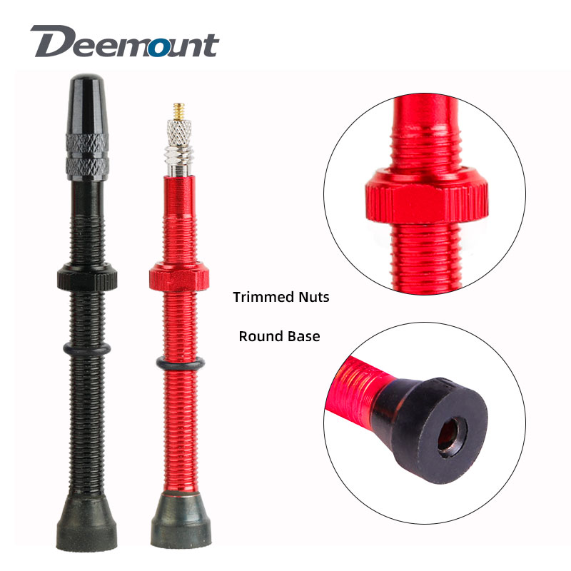 Spoke Nipple Brass - 2pcs Deemount 60mm Bicycle Tubeless Presta/FV