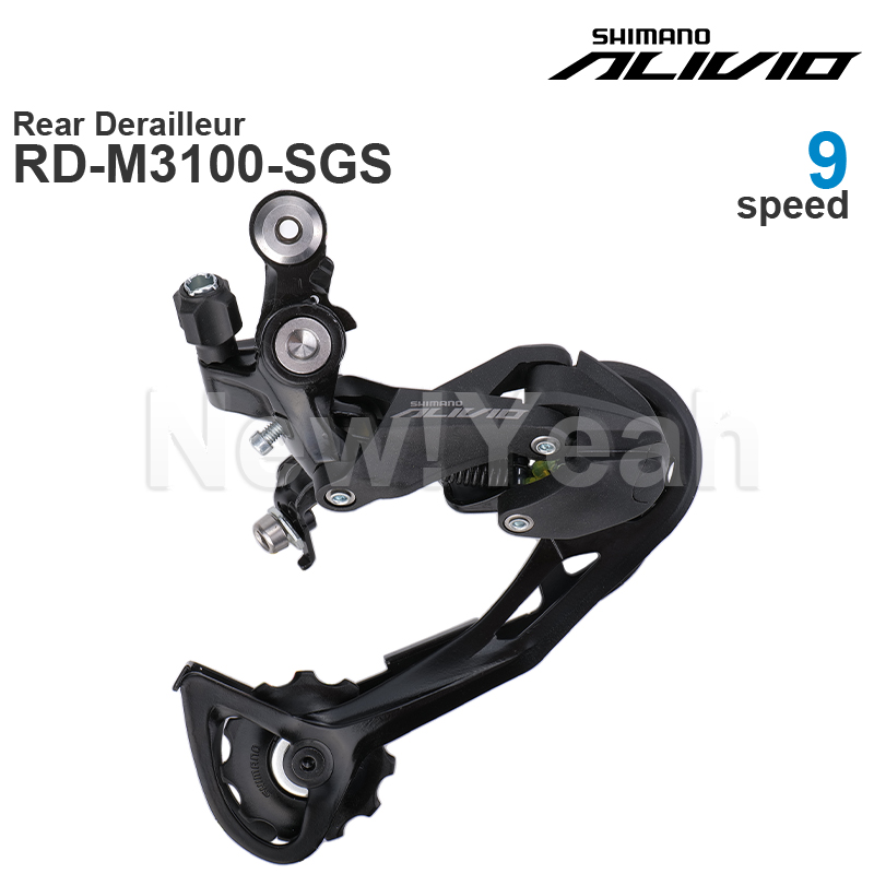 SHIMANO ALIVIO M3100 9V 9 spee - Rear Derailleur Shadow review and price