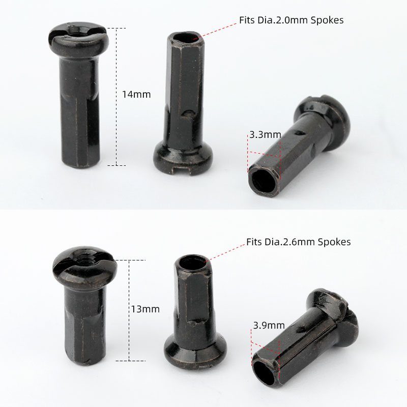 20/50PCS Copper Nipples 14G 13 - Spoke Nipple Brass review and price