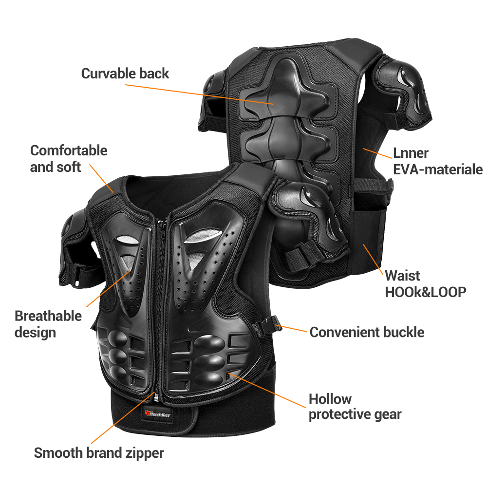 Kid's Motorcycle Armor Chest V - Mountain Biking Body Armour review and price