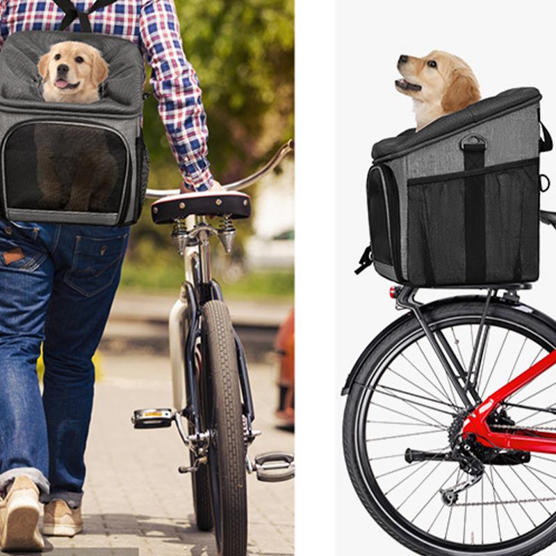 Dog Bike Carrier Dog Bicycles  - Mountain Biking With Dog review and price