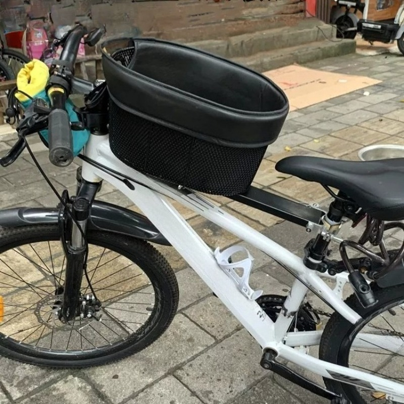 Foldable Bicycle Dog Basket,Pe - Mountain Biking With Dog review and price