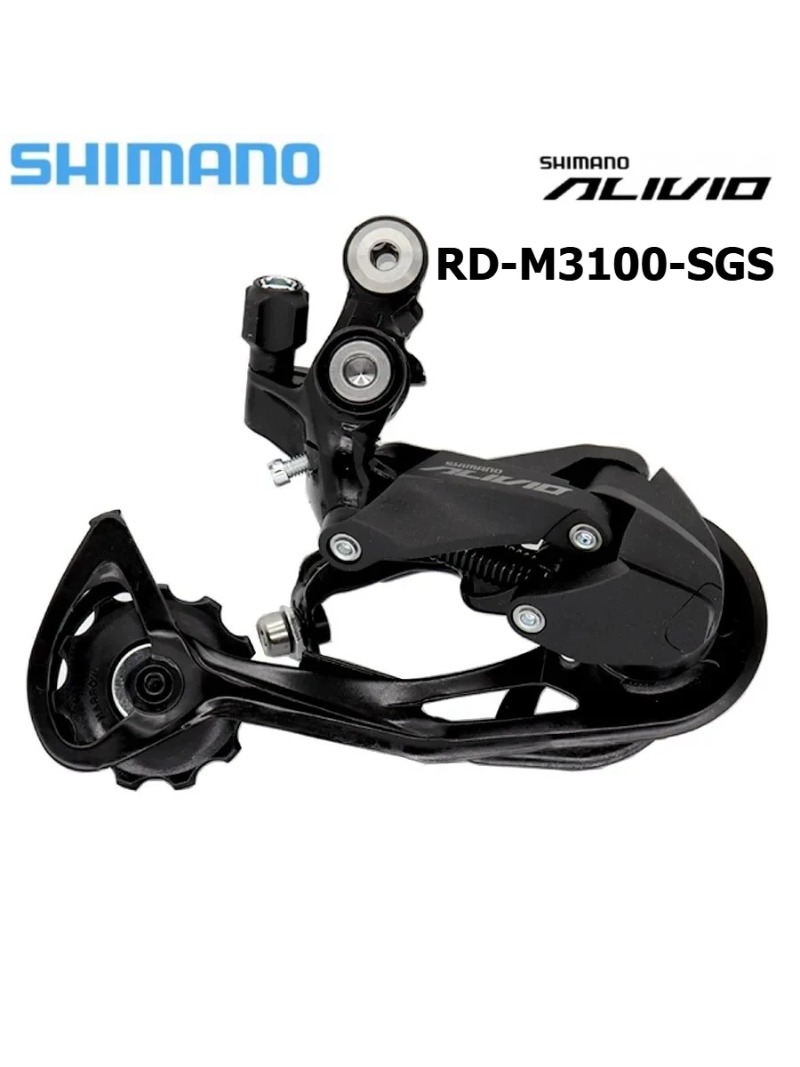 SHIMANO ALIVIO M3100 9V 9 Spee - Rear Derailleur Shadow review and price