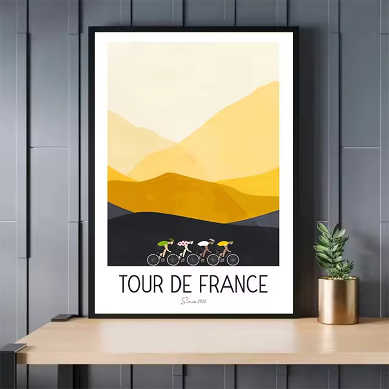 Watercolor Cycling Race Cyclis - Picture Of Mountain Biking review and price