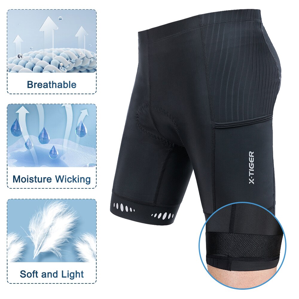 X-TIGER Men Cycling Shorts wit - Mountain Biking Body Armour review and price