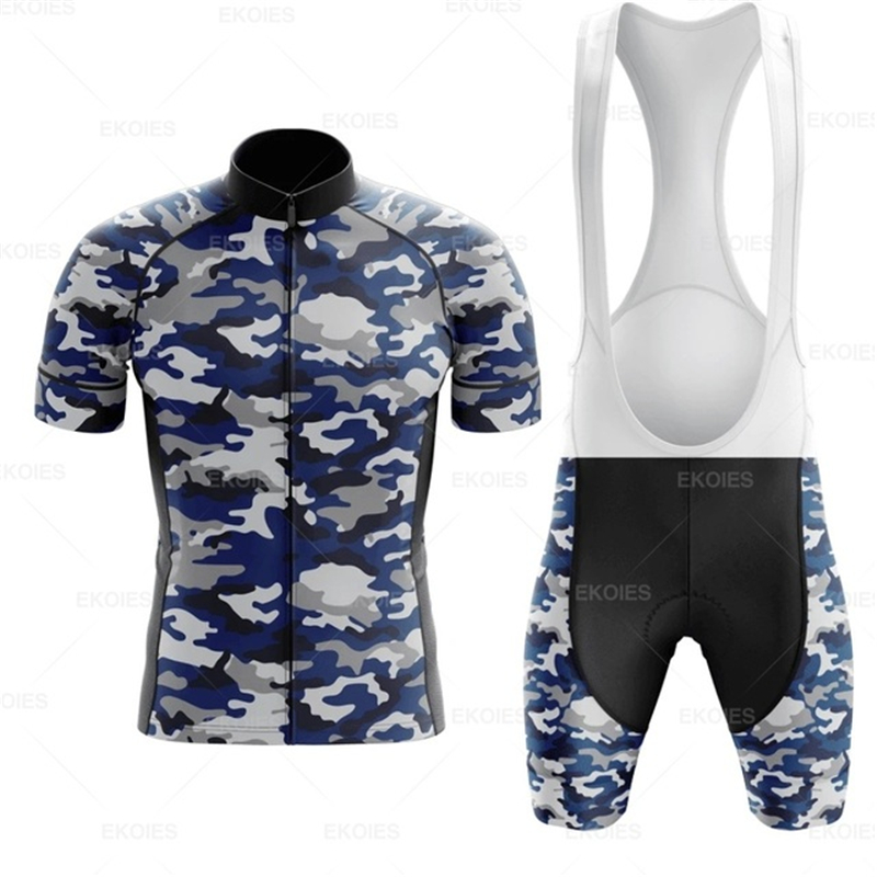 Camouflage Cycling Jersey Set  - Mountain Biking Races review and price