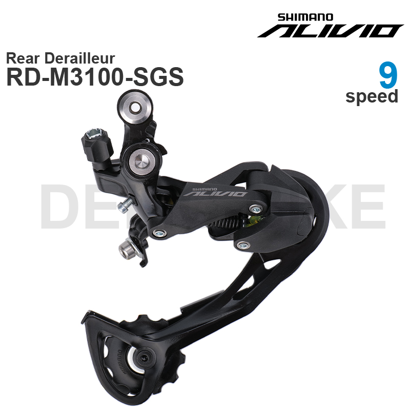 SHIMANO ALIVIO M3100 Groupset  - Rear Derailleur Shadow review and price