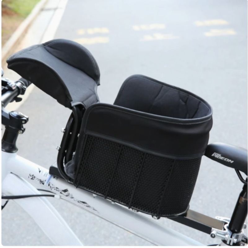 Saddle‑Mount Bicycle Pet Baske - Mountain Biking With Dog review and price