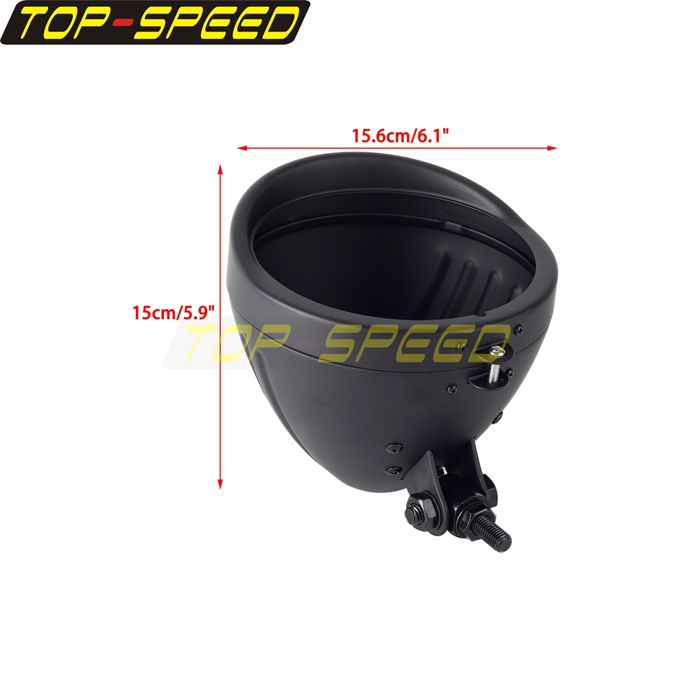 Black/Chrome Motorcycle Headla - Mountain Biking With Dog review and price