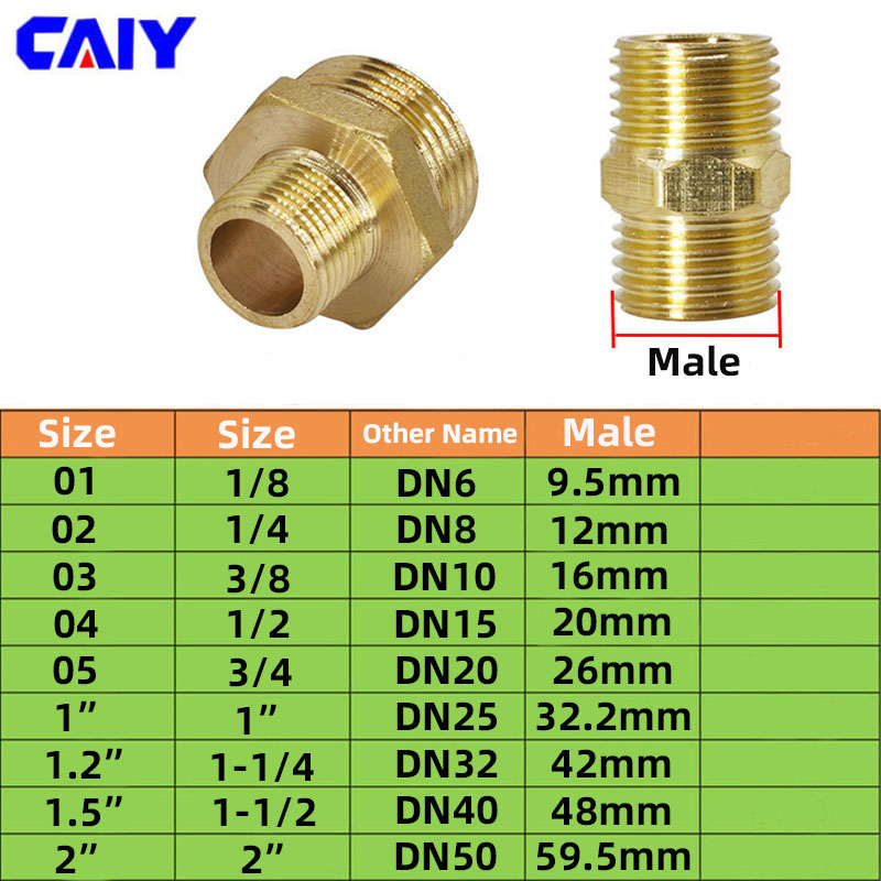 Brass Pipe Hex Nipple Fitting  - Spoke Nipple Brass review and price